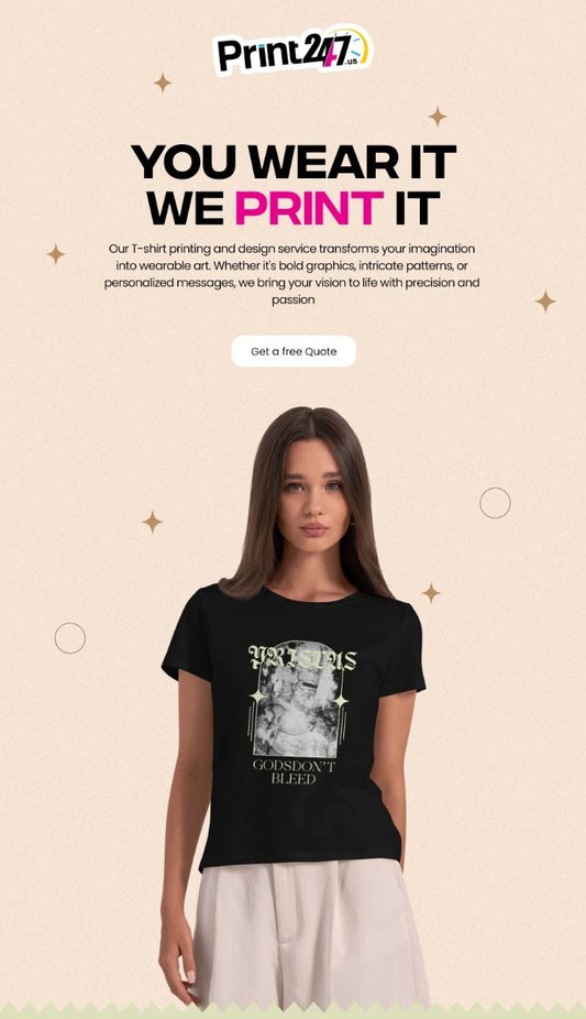 Premium Custom T-Shirt Printing (Bulk & Wholesale)