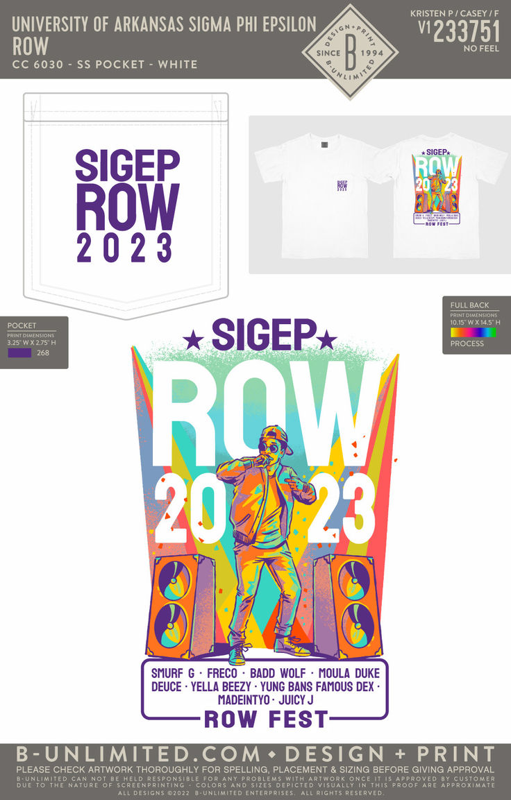 College Festival & Group T-Shirt